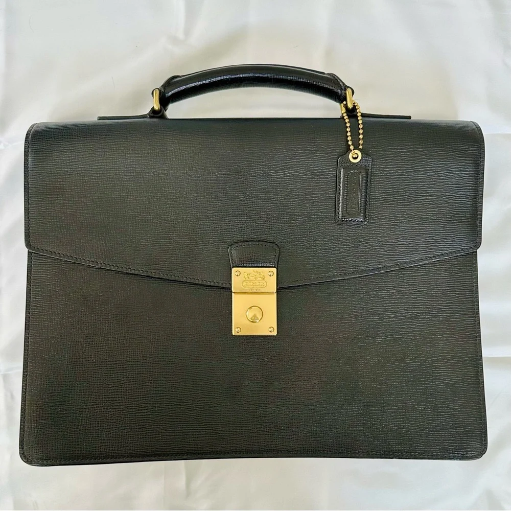 Coach Leather Briefcase